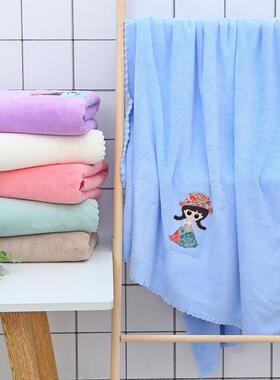 70*140 towels for adults with high-intensity coral velvet to