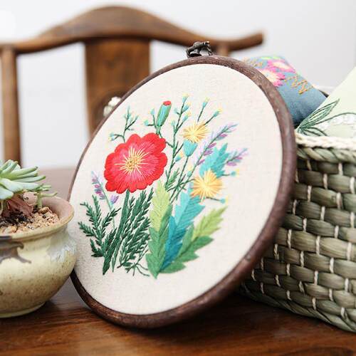 Artificial embroidery of DIY materials, new handmade embroid