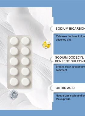 A glass of water cleans the blisters, cleans the containers