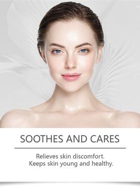 Skin-care cream, facial skin warmness and water-refilling we