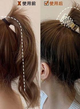 Ponytail grabs mixed with pearl drills and head-stamped orth