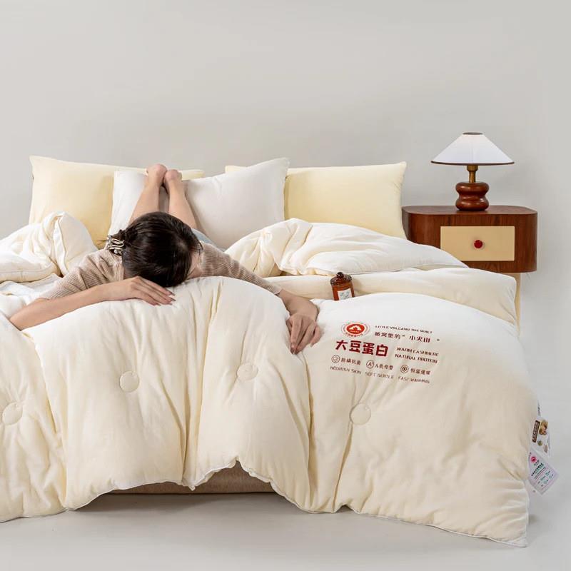 Class A mother-and-child-class all cotton soybean fibres are