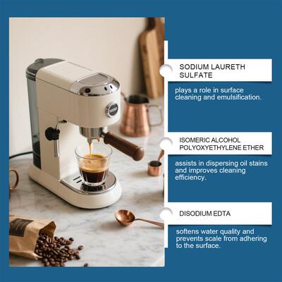 Coffee machine cleaner, coffee machine stain filter net clea