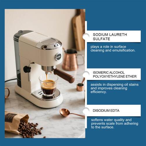 Coffee machine cleaner, coffee machine stain filter net clea