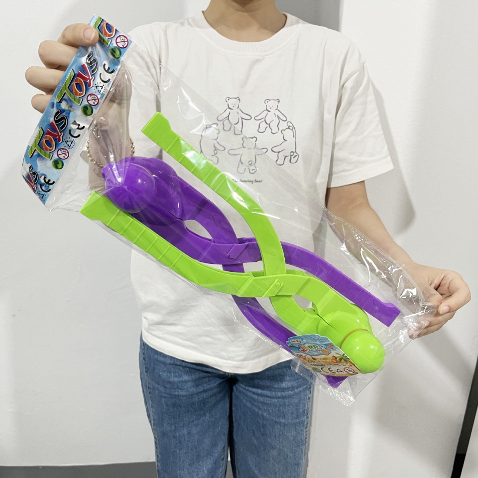 儿童雪球夹玩具雪夹子小鸭子夹雪