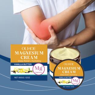 OUHOE Vanilla Body Soothing Magnesium Cream - A gentle, cari