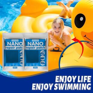 OUHOE Swimming Ring Repair Patch, Waterproof Pool Floating M