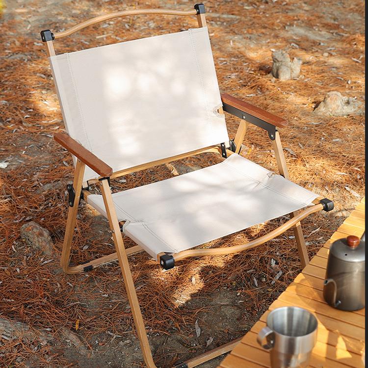 Portable Folding Camp Chair, Outdoor Backrest Chair, Picnic