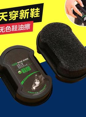 Shoe Polish Quick Shine Leather Shoe Brightener, Black Soft