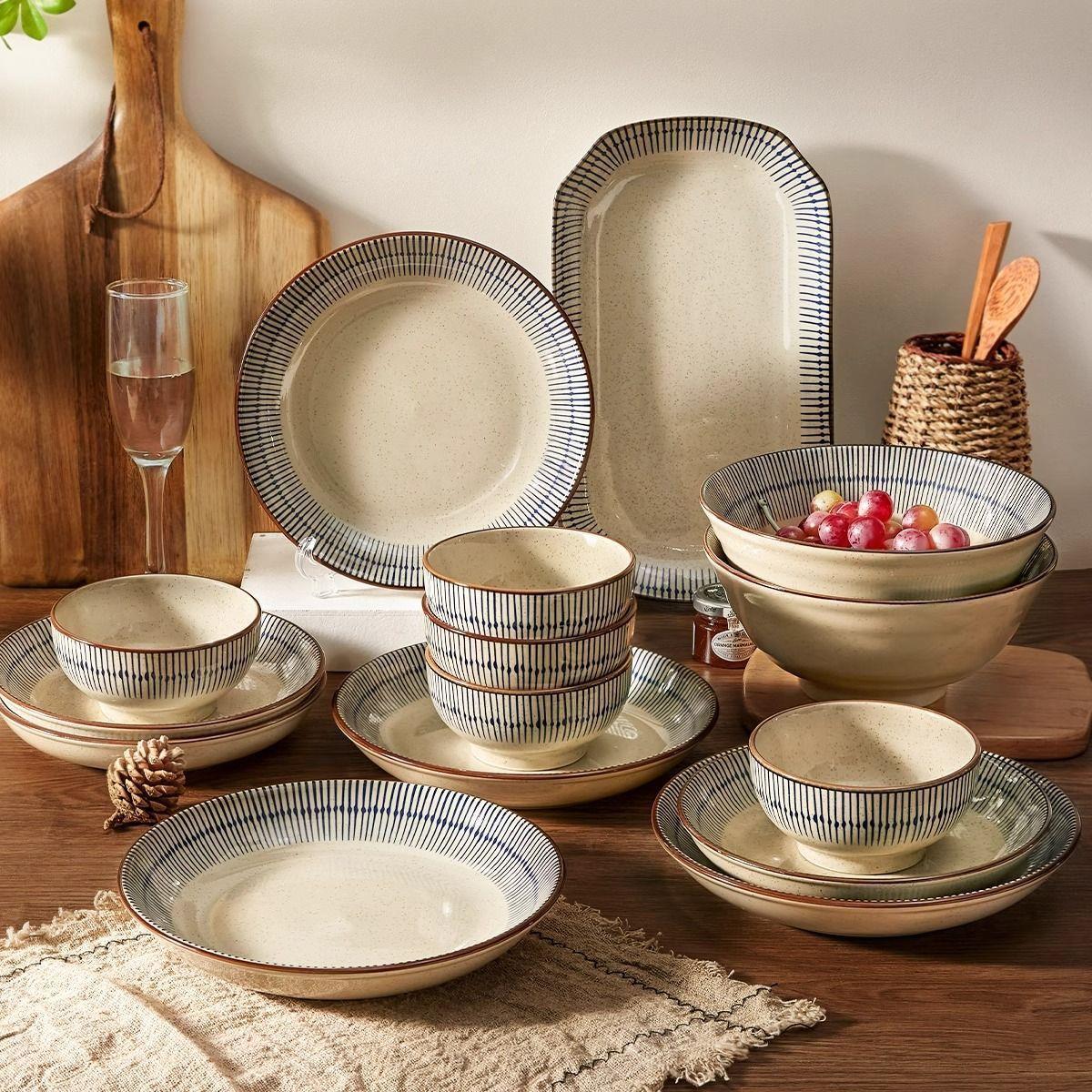 Underglaze Color Plates for Home Use, 2025 New Style Tablewa