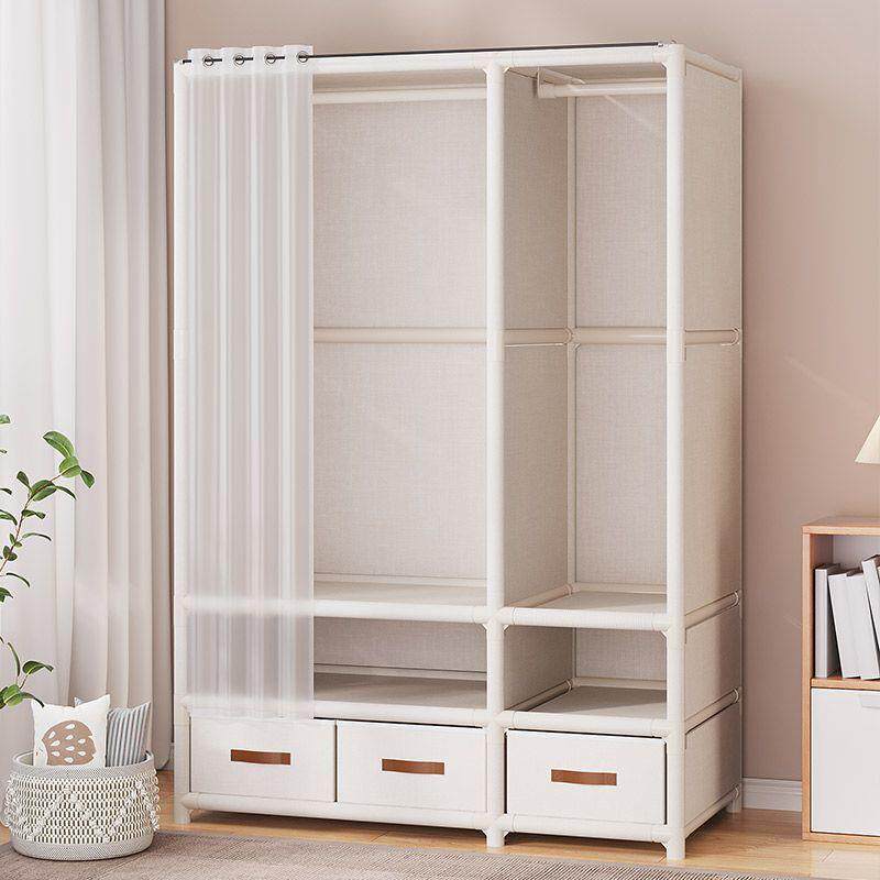 Japanese-style simple wardrobe for home bedroom use, multi-l