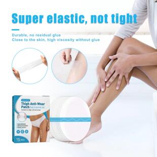 EELHOE Thigh Anti-Chafe Strips, Invisible High-Elasticity Th