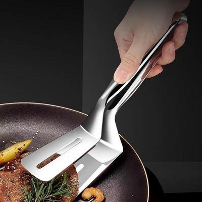 Steel Fish Turner Spatula Tongs, Non-Stick Fish Flipping Too