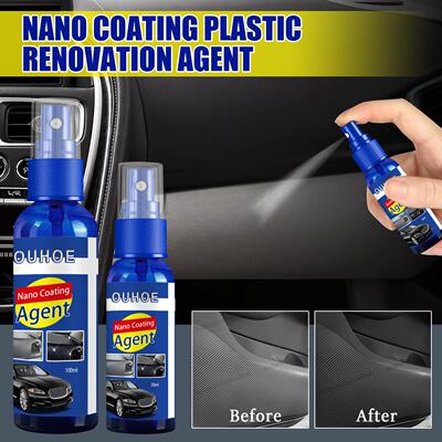 OUHOE Car Plastic Interior Refurbishment Spray - Dashboard a