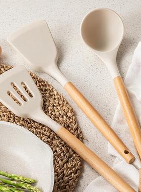 Silicone spatula set, specially designed for non-stick cookw