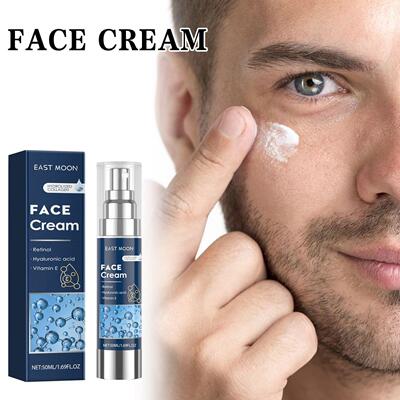 East Moon Men's Facial Cream - Moisturizing and Hydrating Sk