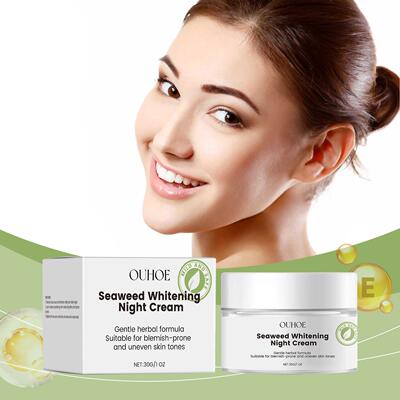 OUHOE Seaweed Nourishing Night Cream - Nourishes and moistur