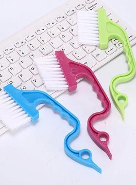 Swan-shaped handheld groove brush for door and window gaps,