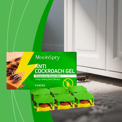 MOONSPRY Cockroach Bait Trap - Convenient and Effective for