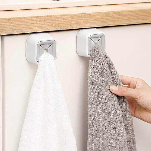 No-Drill Cloth Holder, Kitchen Towel Hanger, Home Towel Rack