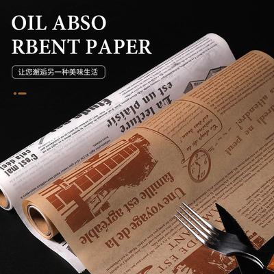 Kitchen Baking Parchment Paper Double-Sided Oil Absorbent Pa