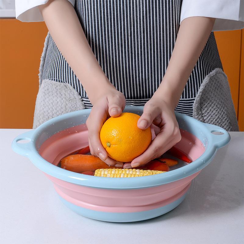 Foldable Face Basin for Home Use, Washing Clothes, Portable