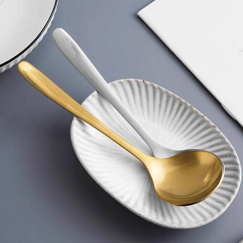304 Stainless Steel Long-Handle Soup Spoon, Thickened Large,餐饮具,调羹/饭勺,淘宝优惠券,粉丝福利购,淘宝优惠卷
