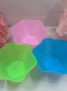 Hot-selling Simple Creative Plastic Snowflake Milkshake Ice