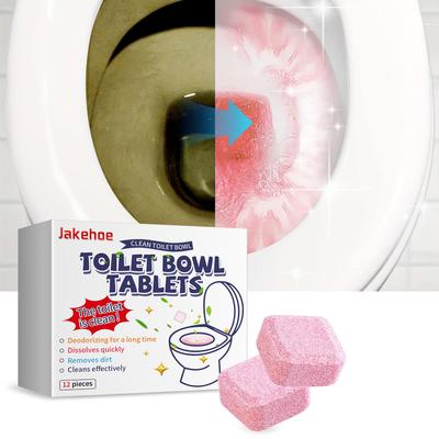 Jakehoe Toilet Effervescent Tablets - Toilet Bowl Cleaner fo