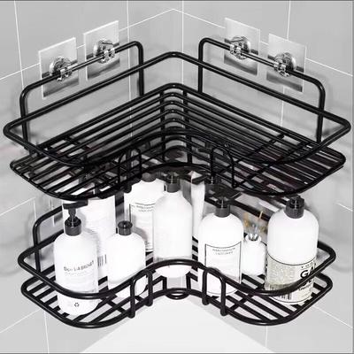 Bathroom storage rack, toilet and washroom no-drill wall-mou