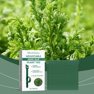 MOONSPRY Plant Ties - Adjustable Vine Support Straps for Ind