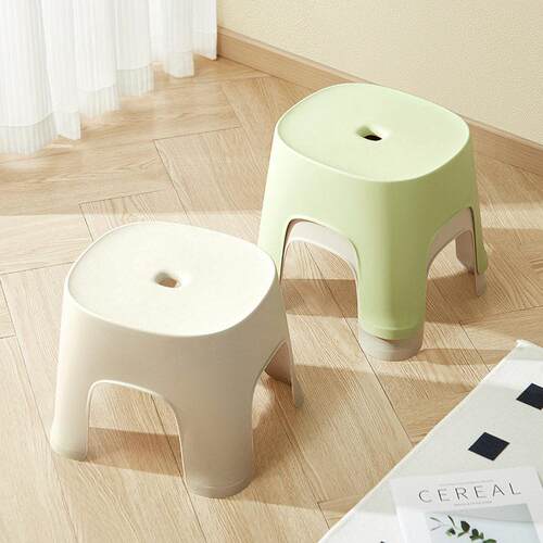 Bathroom Stool for Home Use, Plastic Stool, Thickened and An