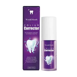 West&Month Purple Whitening Toothpaste - Gently cares for gu