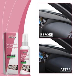 RAYHONG Car Dashboard Polish Wax Spray - Interior Plastic Re