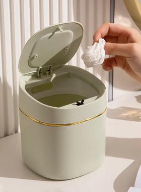 Mini Desktop Trash Can: Cute Tabletop, Suitable for Coffee T