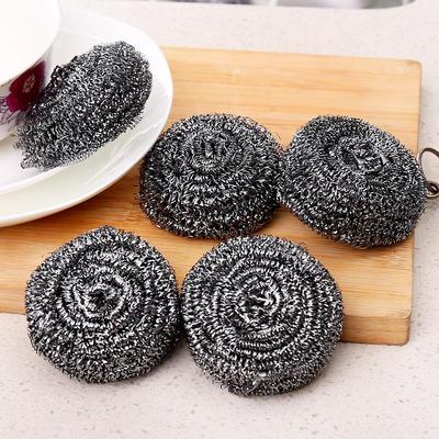 Set of 6 Stainless Steel Scrubbing Balls for Pots and Pans,