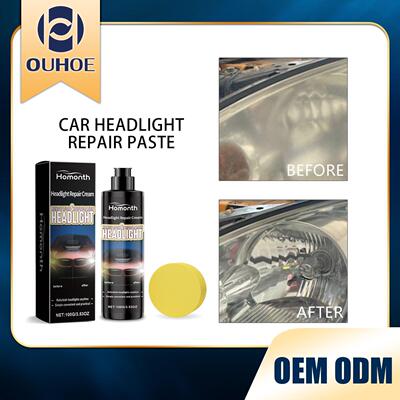 Homonth Auto Headlight Repair Paste - Fills scratches, resto