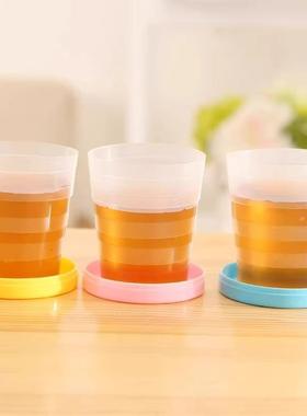 Portable folding water cup, mouth rinse cup, telescopic cup,