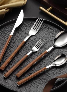 Korean-style internet celebrity long-handled spoons and fork