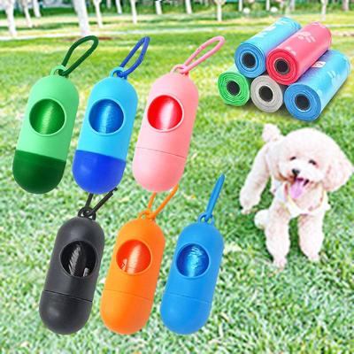 Portable Pet Waste Bags, Pooper Scooper Pill Capsule, Dog Fe