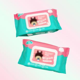 Baby Wipes, Thickened Draw-Type with Lid, for Hands and Mout