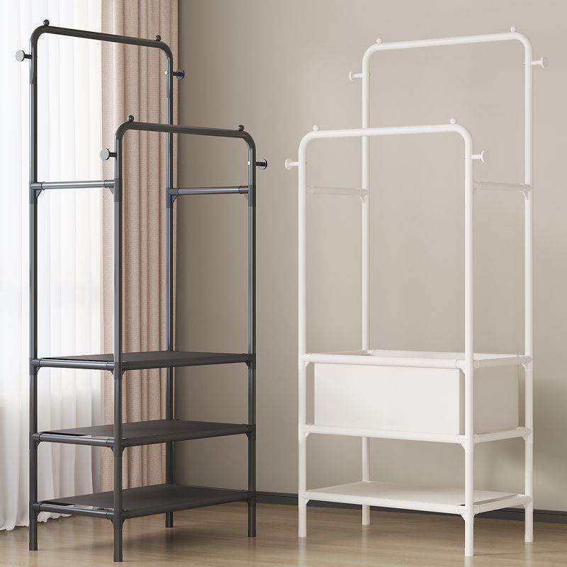 Clothes hanger, home floor-standing rack, simple indoor dryi