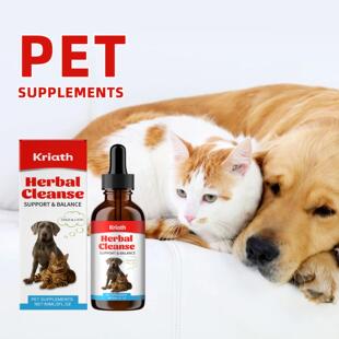 Kriath Pet Cat and Dog Body Care Drops - Gentle and Nourishi