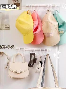 Slidable track hook wardrobe wall-mounted no-drill long stri