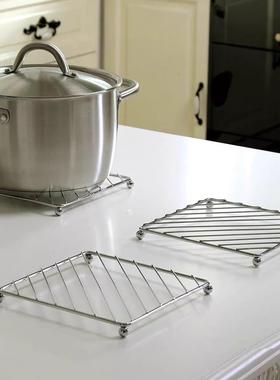 Thickened Kitchen Heat-Insulating Pad and Drying Rack, Dish