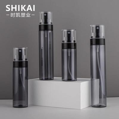 Travel-sized spray bottle, in a sleek and stylish transparen