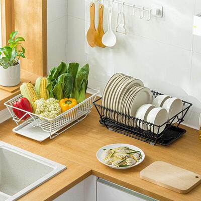 Nacuan Kitchen Utensil Storage Rack, Large Capacity Dishes a