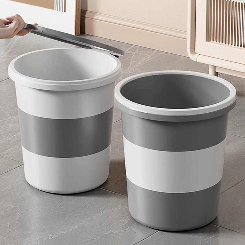 Large household trash can suitable for bathrooms, toilets, k
