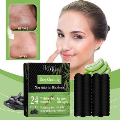HOYGI Bamboo Charcoal Blackhead Strip - Gentle and Detailed