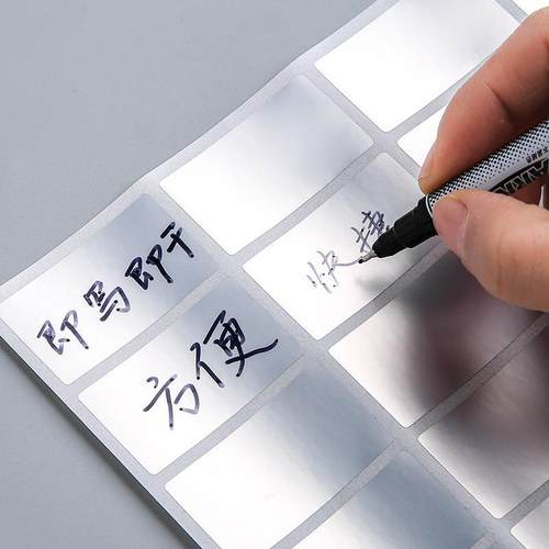 Waterproof Handwritten Label Stickers, Adhesive Marking Tags